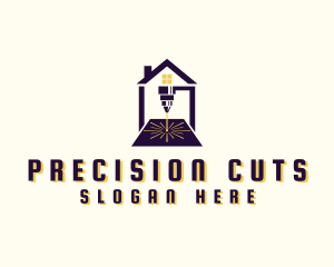 Laser Cutting Workshop logo design