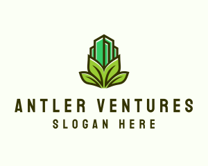 Leaf Tower Building  logo design