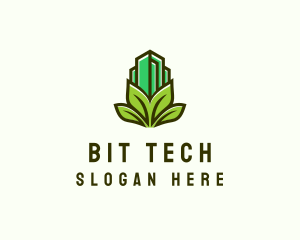 Eco Tower Building  logo design