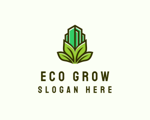 Eco Tower Building  logo design