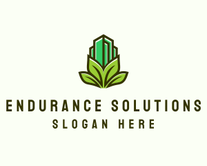 Eco Tower Building  logo design