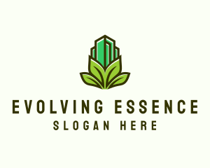 Leaf Tower Building  logo design