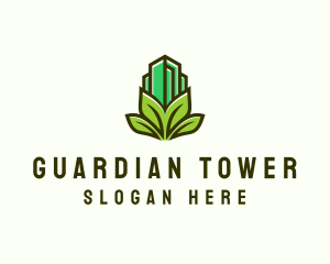 Eco Tower Building  logo design