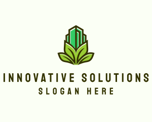 Eco Tower Building  logo design