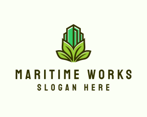 Eco Tower Building  logo design