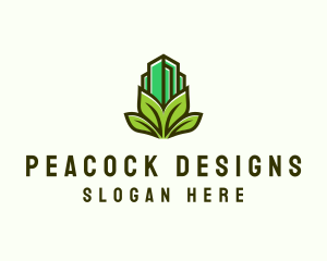 Eco Tower Building  logo design