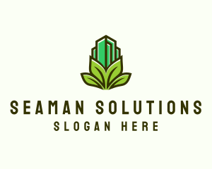 Eco Tower Building  logo design