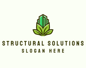 Eco Tower Building  logo design