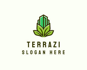 Eco Tower Building  logo design