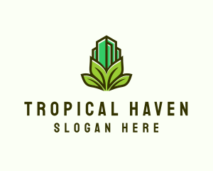 Eco Tower Building  logo design