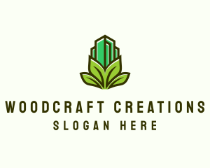 Eco Tower Building  logo design