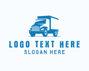 Market Delivery Truck Logo