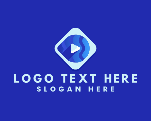 Vlog - Media Streaming App logo design