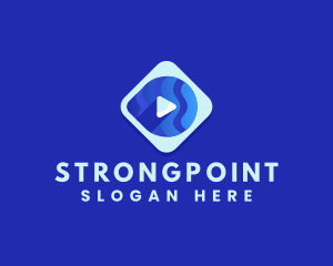 Video - Media Streaming App logo design
