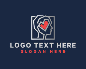 Mental Health - Mental Health Love logo design