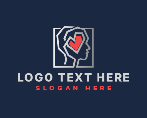 Mental Health Love  Logo