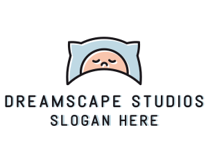 Dream - Kid Baby Sleep logo design