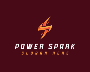 Lightning Electricity Thunder  logo design