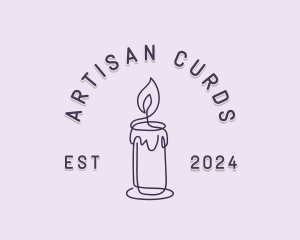 Wellness Candle Spa logo design