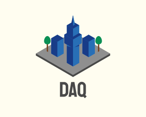 3D Urban City  Logo