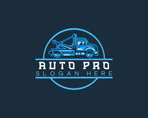 Pickup Tow Truck Logo