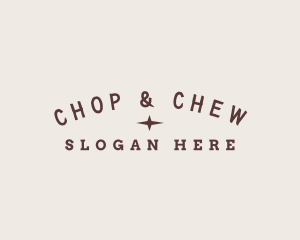 Chic - Stylish Retro Star logo design