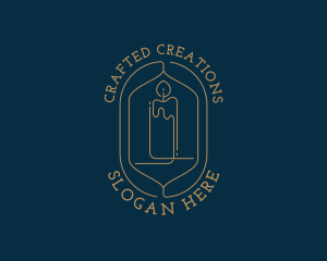 Artisanal - Artisanal Candle Decor logo design