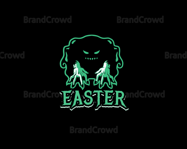 Scary Monster Beast Logo