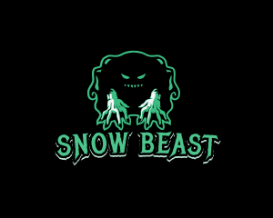 Scary Monster Beast logo design