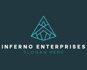 Pyramid Firm Enterprise logo design