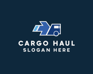 Logistics Arrow Trucking logo design