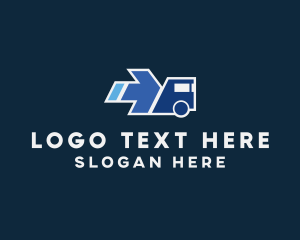 Freight - Logistics Arrow Trucking logo design