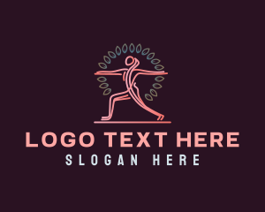 Exercise - Yoga Wellness Exercise logo design