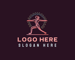 Zen - Yoga Wellness Exercise logo design