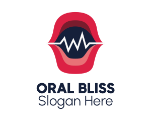 Oral - Voice Recording Soundwave logo design