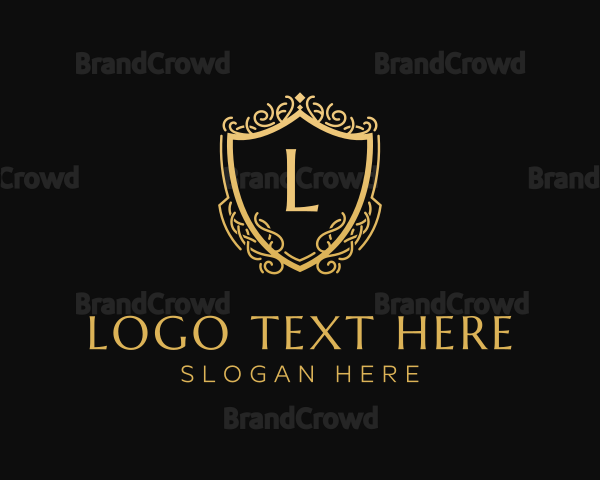 Luxury Classy Shield Logo