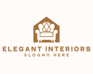 Decorator - Home Decor Sofa Furniture logo design