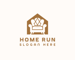 Home Decor Sofa Furniture logo design