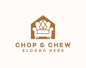 Chair - Home Decor Sofa Furniture logo design