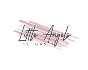 Makeup Beauty Wordmark logo design