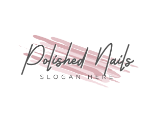 Makeup Beauty Wordmark logo design