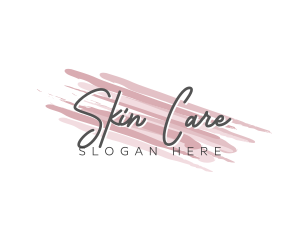 Dermatologist - Makeup Beauty Wordmark logo design