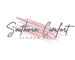 Makeup Beauty Wordmark logo design