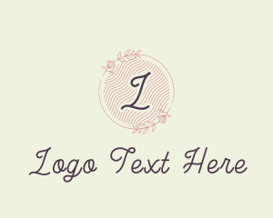 Decoration - Floral Feminine Brand logo design