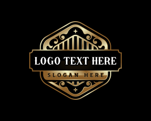 Badge - Luxury Decorative Ornament logo design