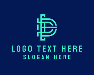 Blockchain - Cryptocurrency Tech Company logo design