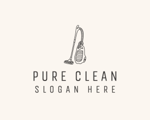 Sanitize - Sanitation Vacuum Cleaner logo design