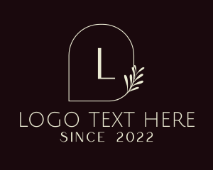 Decor - Natural Frame Decor logo design