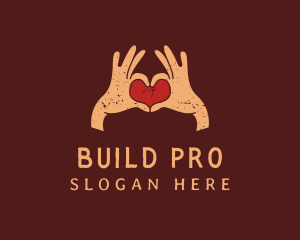 Support - Love Hands Equality logo design