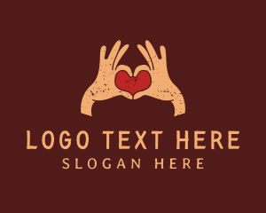 Dating Site - Love Hands Equality logo design